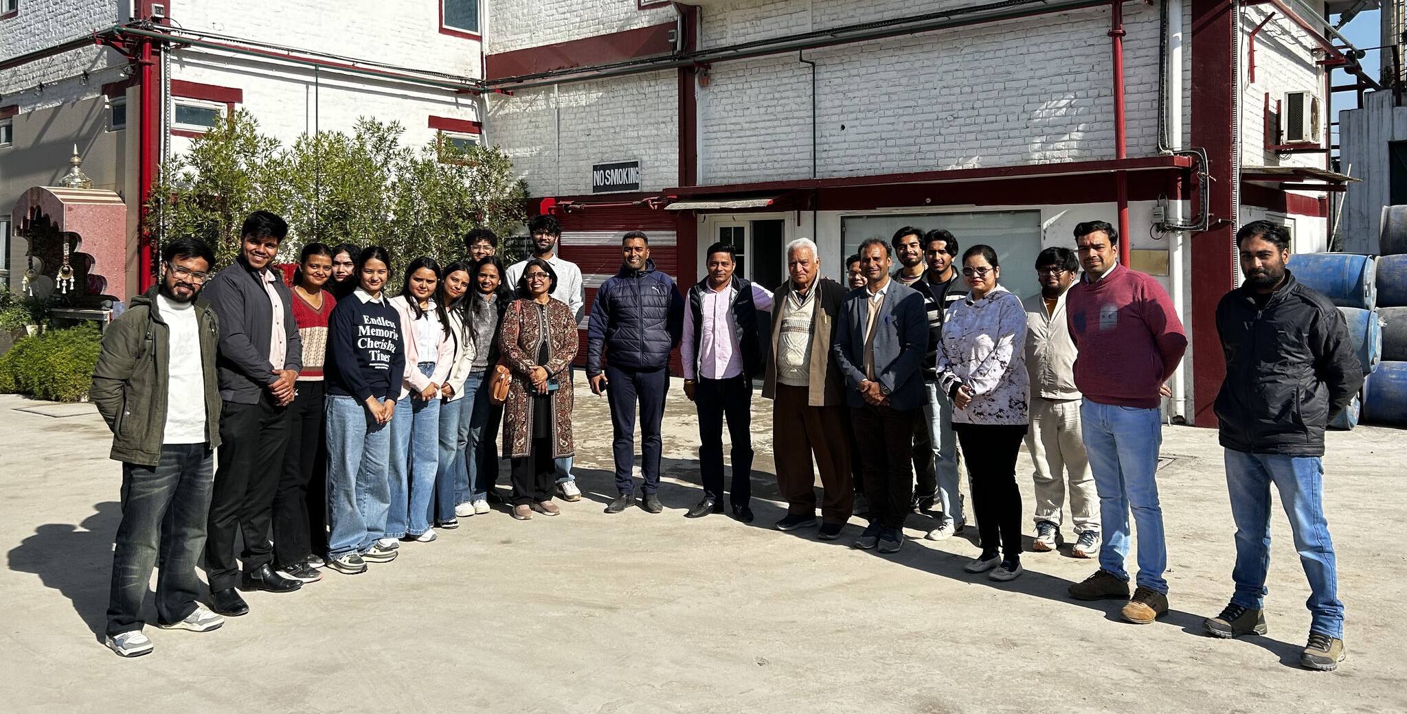 HTPPL Welcomed MSc Students from UPES to Our Manufacturing Facility